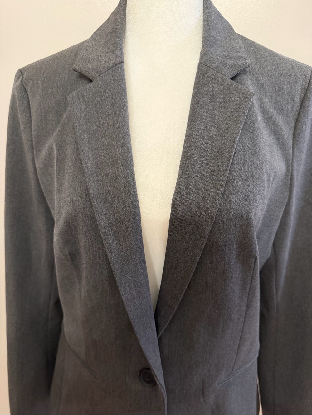 Express Charcoal Gray 2-Piece Pant Suit | Size 10 | Blazer NWT + Pants NWOT - Picture 11 of 15